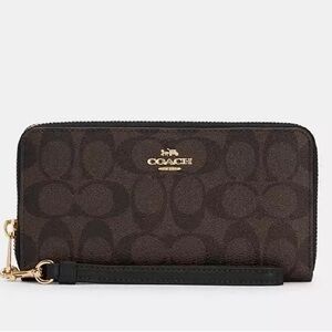Coach Zip Wallet Wristlet